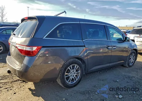 2012 Honda Odyssey Ex из США, поврежденный, VIN 5FNRL5H4XCB043544